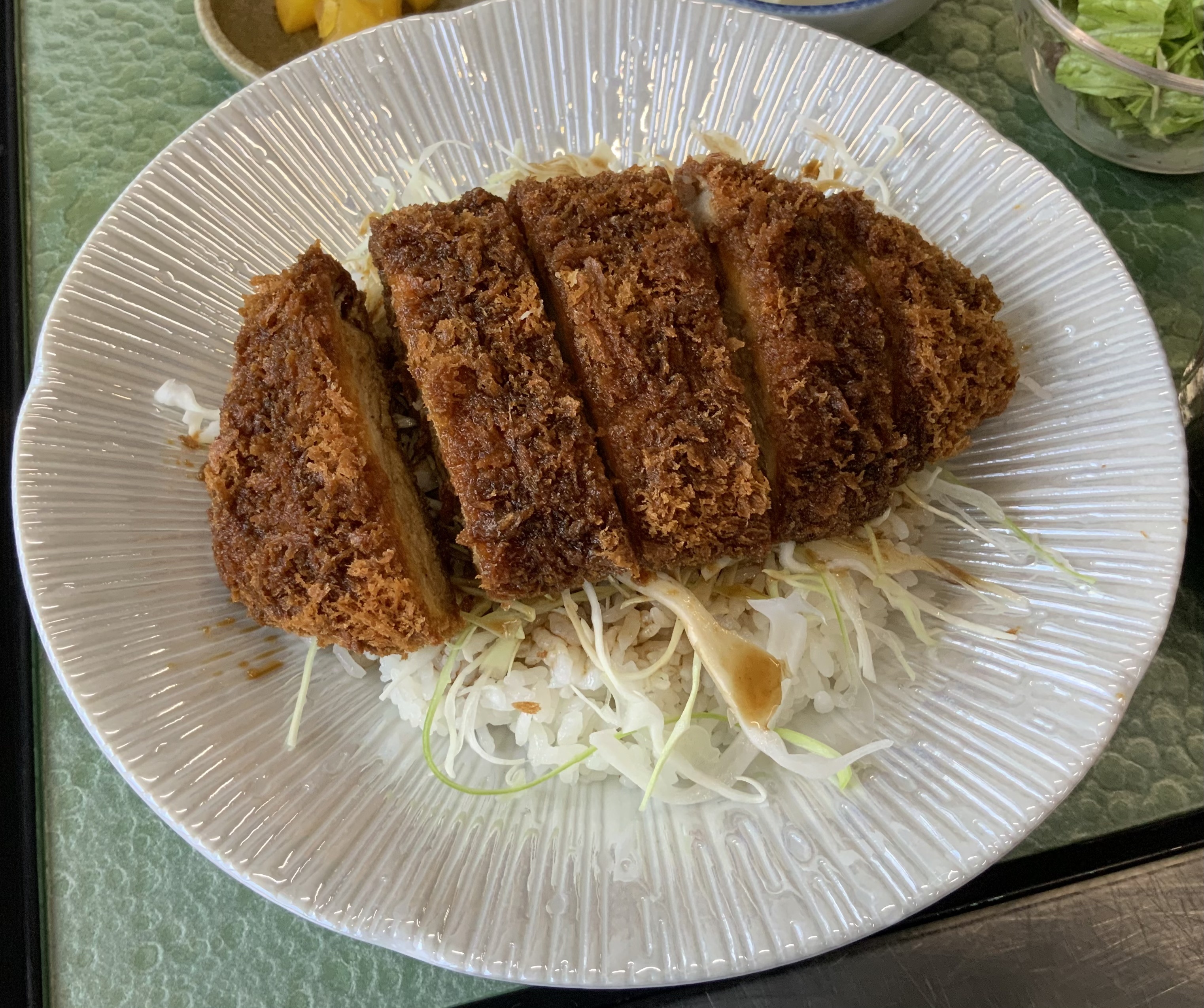 豚ロース　デミカツ丼