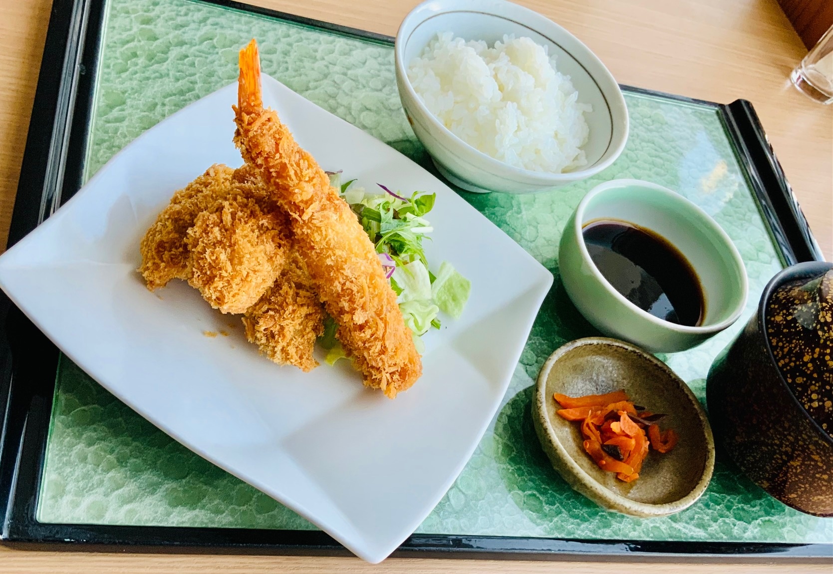 食べ納め！！　広島産牡蠣フライ定食